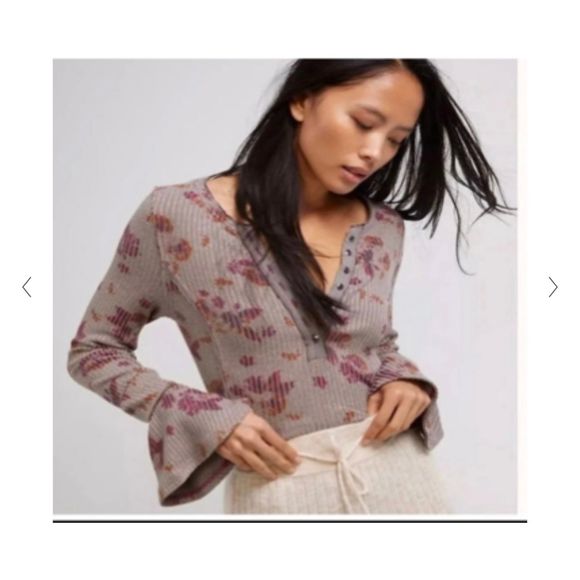 Free People Tops - Free People Layer Me Henley lg